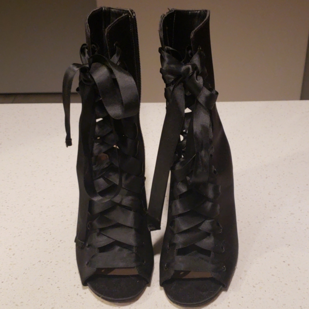 Akira Open Toe Wedge - Picture 3 of 7